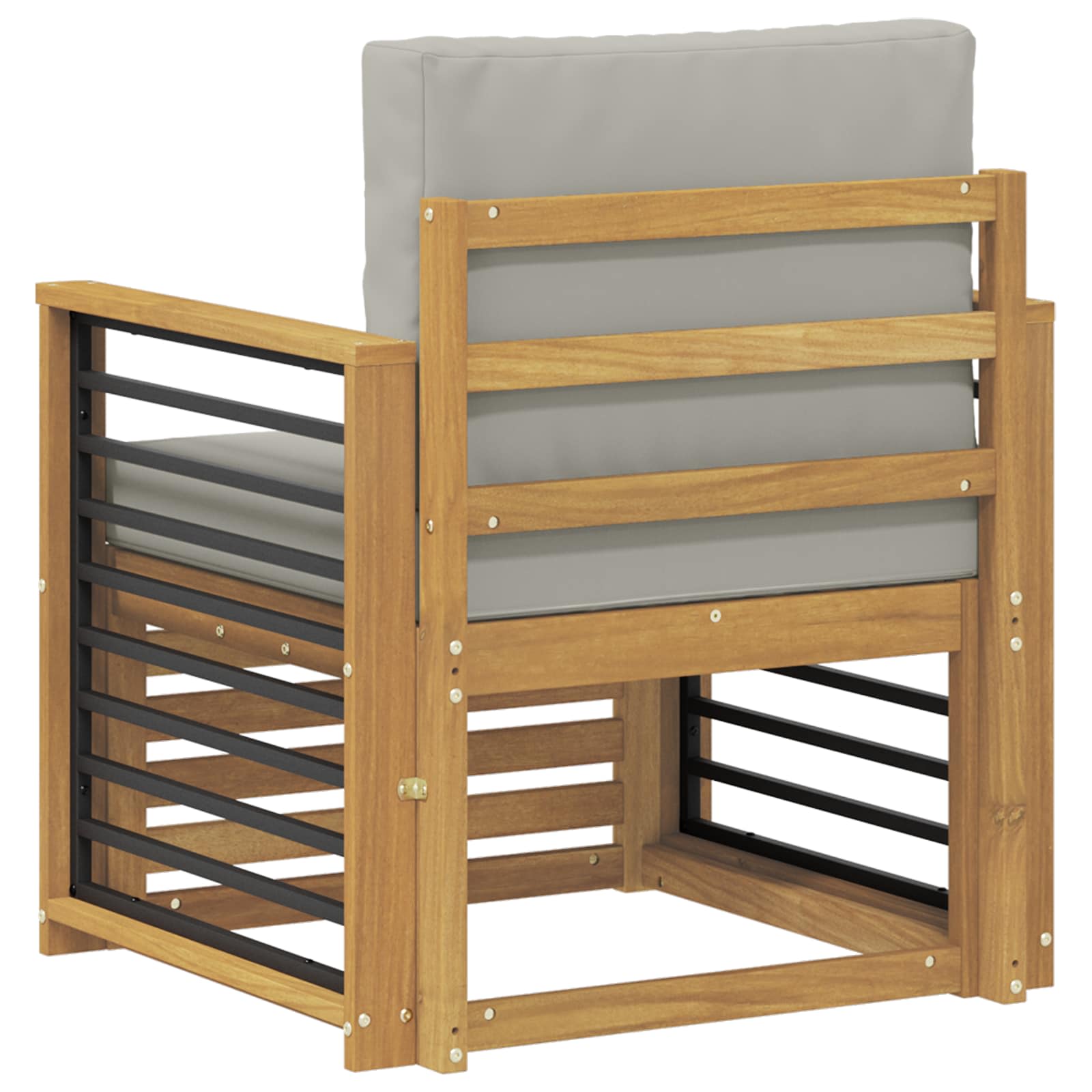 Set vanjskih sofa Poliester Bijela