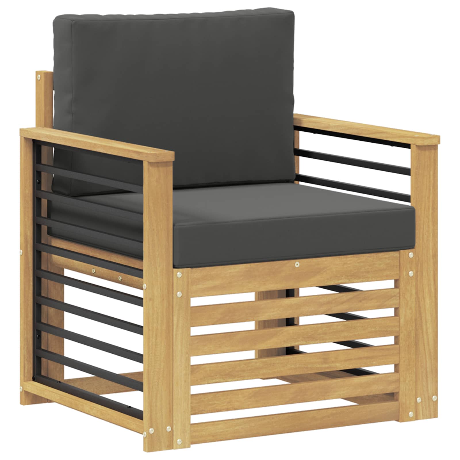 Set vanjskih sofa Poliester Bijela
