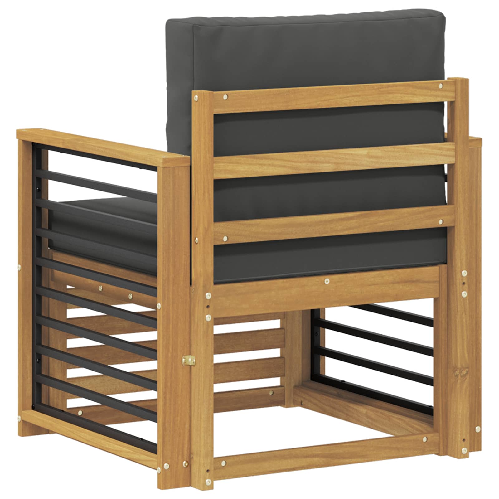 Set vanjskih sofa Poliester Bijela