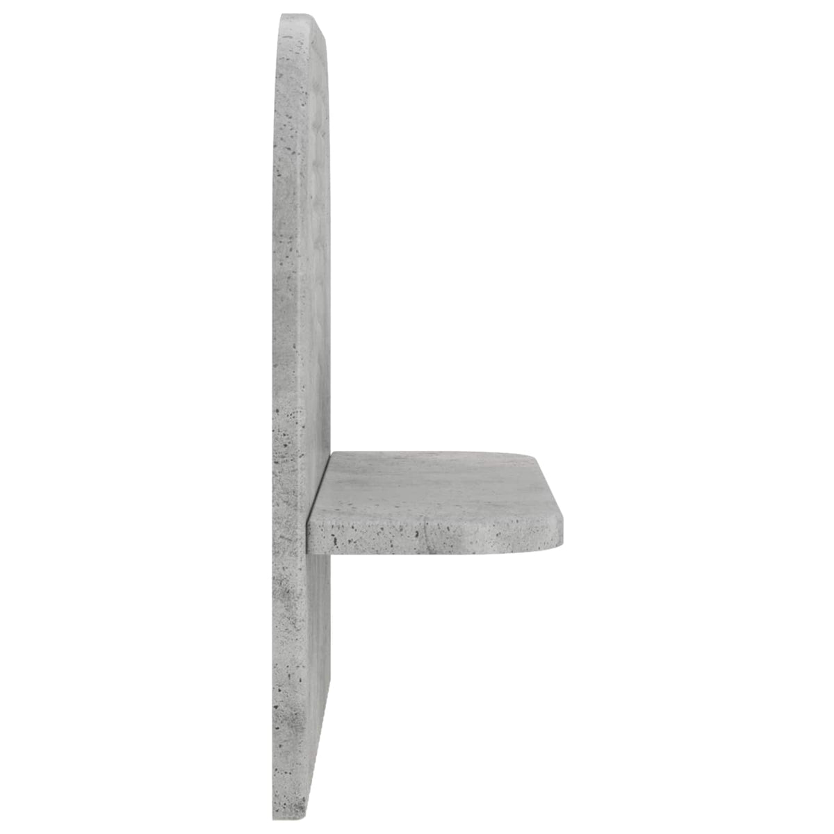 Zidna polica 2 kom. Betonska siva 41 x 13,5 x 37,5 cm