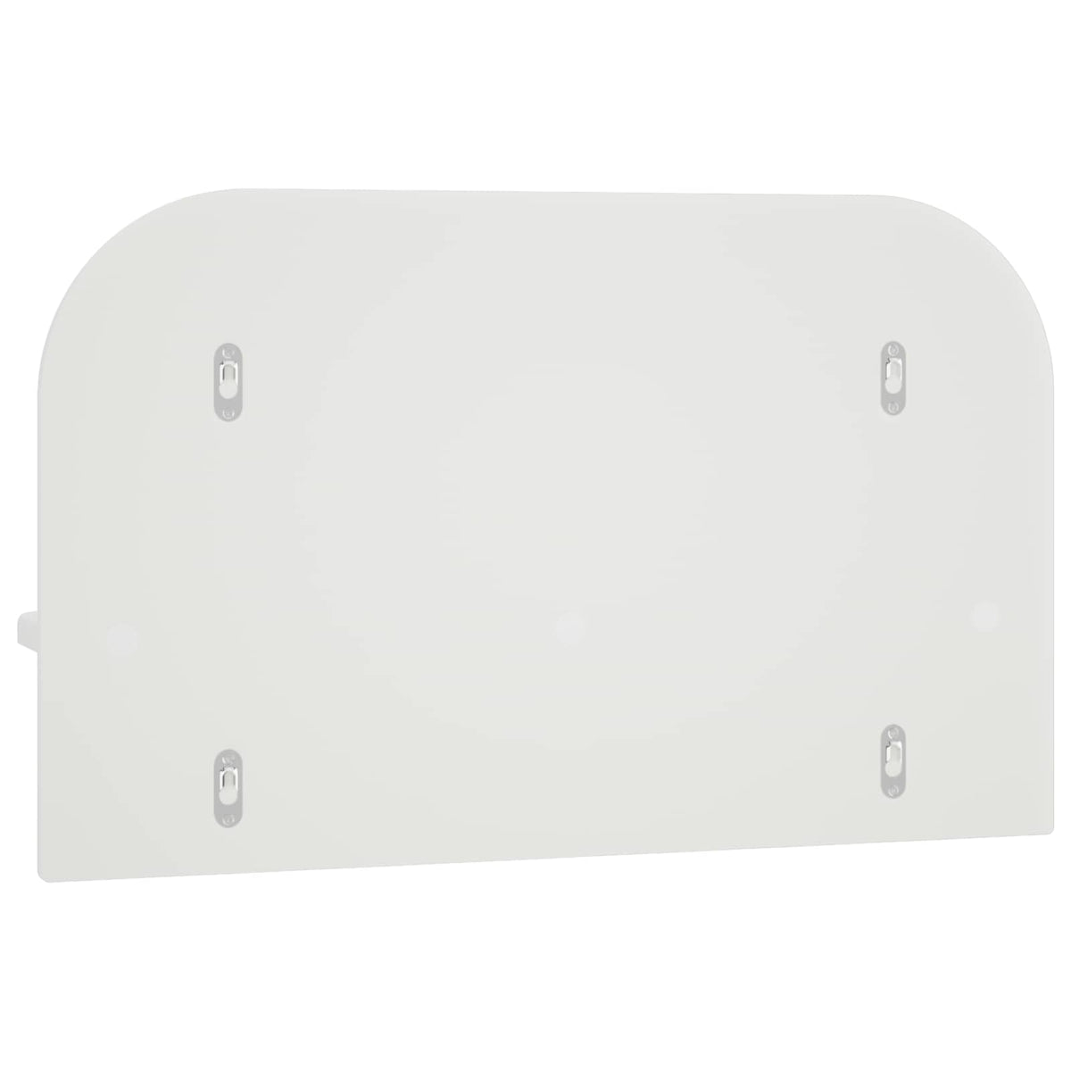 Zidna polica 2 kom. Bijela 60 x 13,5 x 37,5 cm Prerađeno drvo