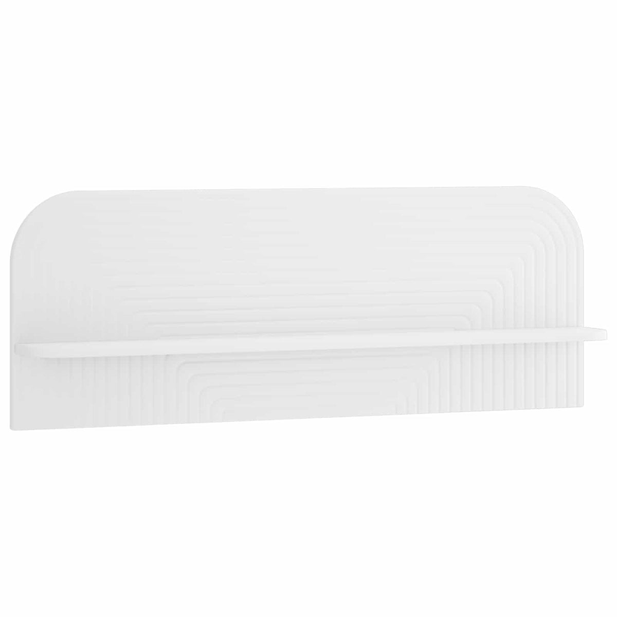 Zidna polica 2 kom. Bijela 102 x 13.5 x 37.5 cm Prerađeno drvo