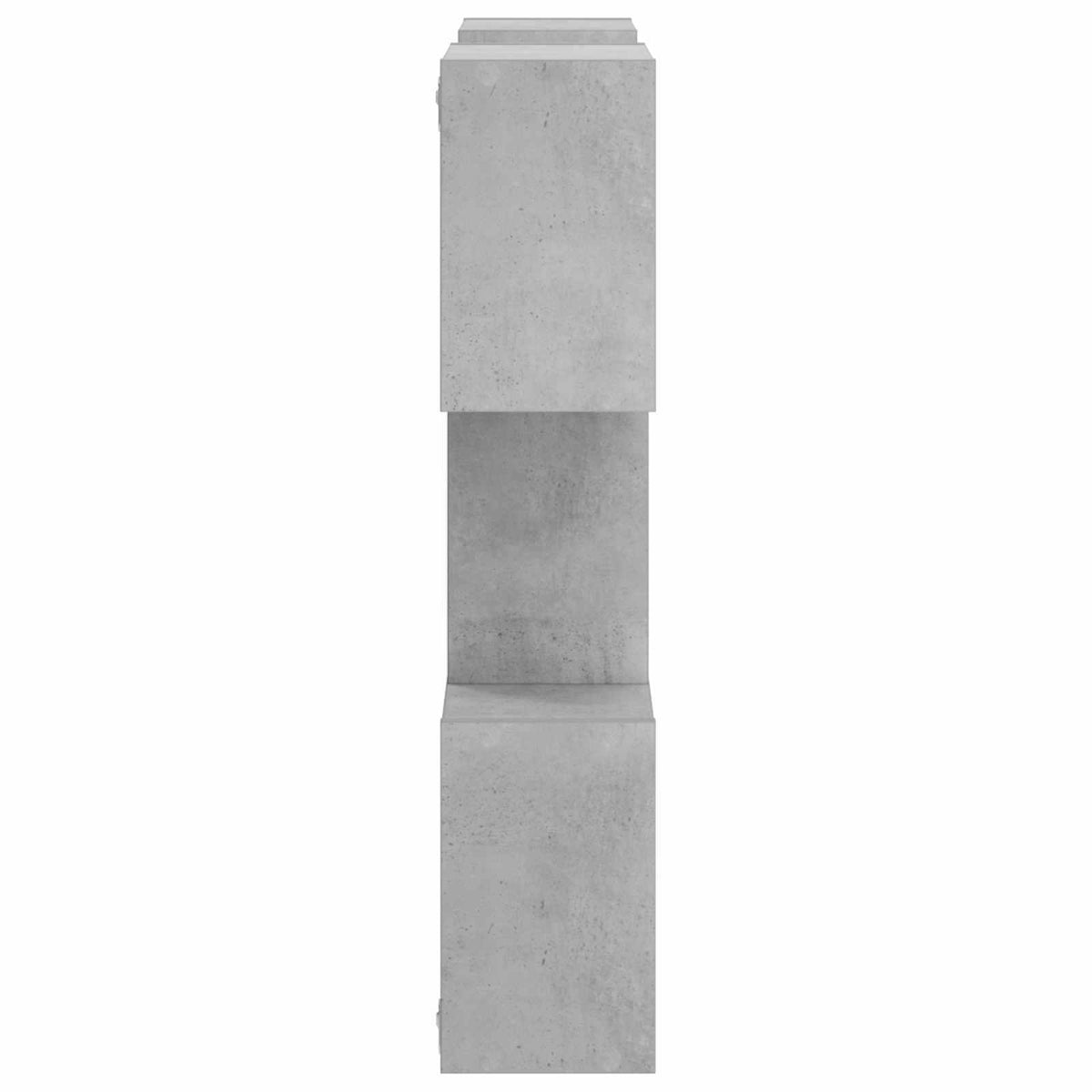 Polica na zidu Betonska siva 103 x 17 x 80 cm Konstruirano drvo
