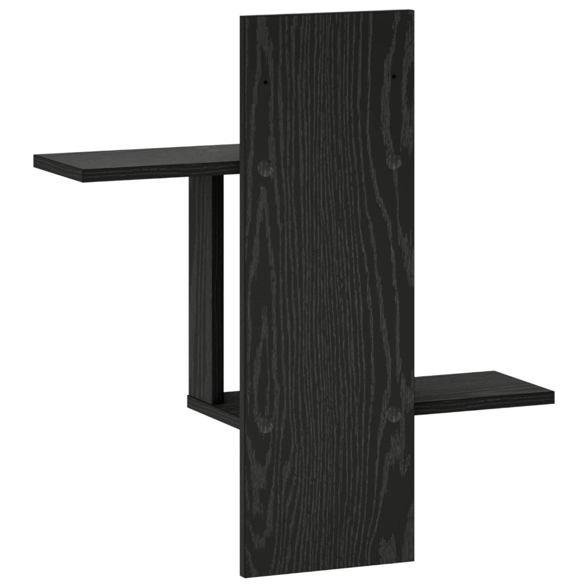 Polica na zidu Crni hrast 59 x 17 x 63 cm Konstruirano drvo