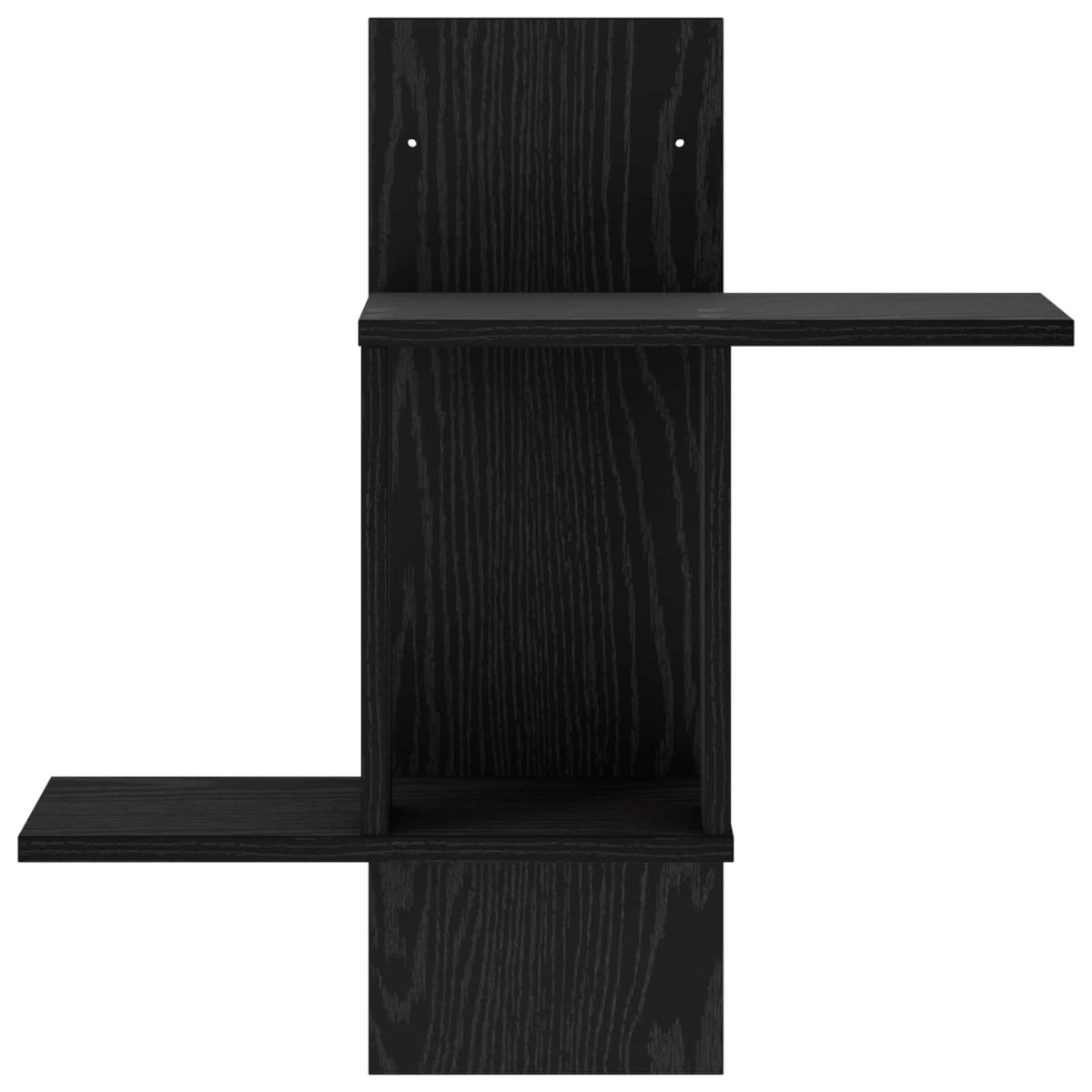 Polica na zidu Crni hrast 59 x 17 x 63 cm Konstruirano drvo
