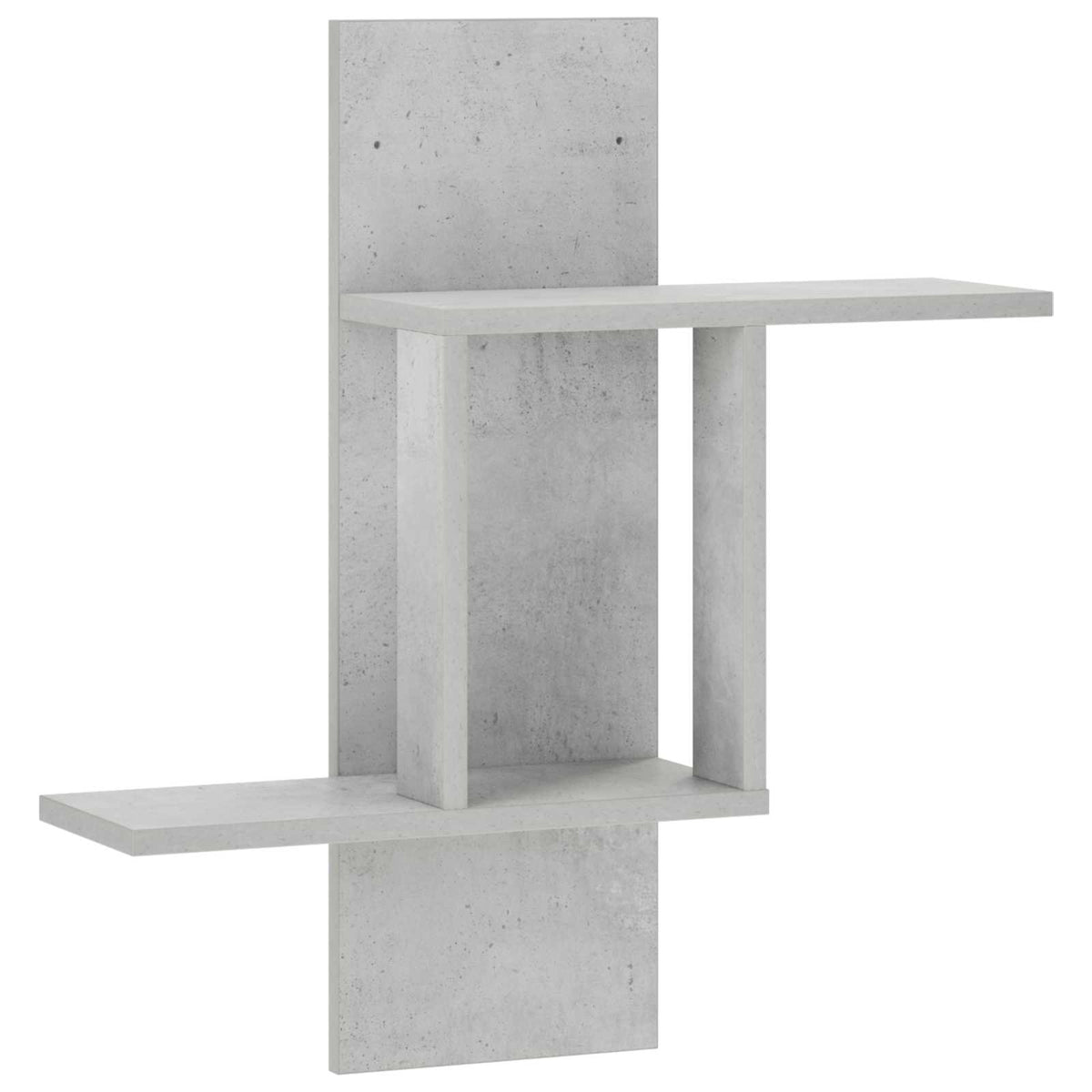 Polica na zidu Betonska siva 59 x 17 x 63 cm Konstruirano drvo