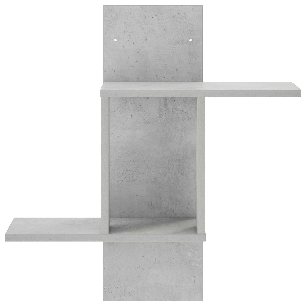 Polica na zidu Betonska siva 59 x 17 x 63 cm Konstruirano drvo