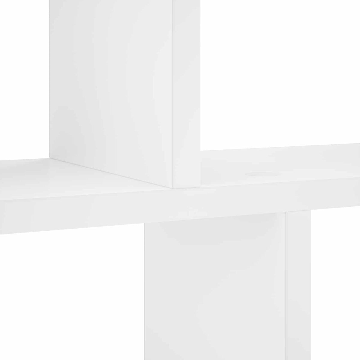 Zidna polica Bijela 100 x 17 x 45.5 cm prerađeno drvo