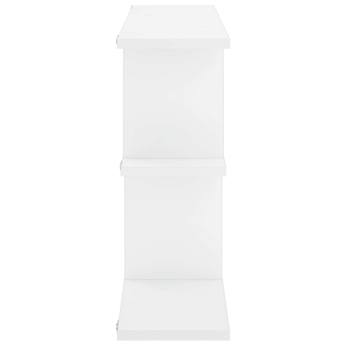 Zidna polica Bijela 100 x 17 x 45.5 cm prerađeno drvo