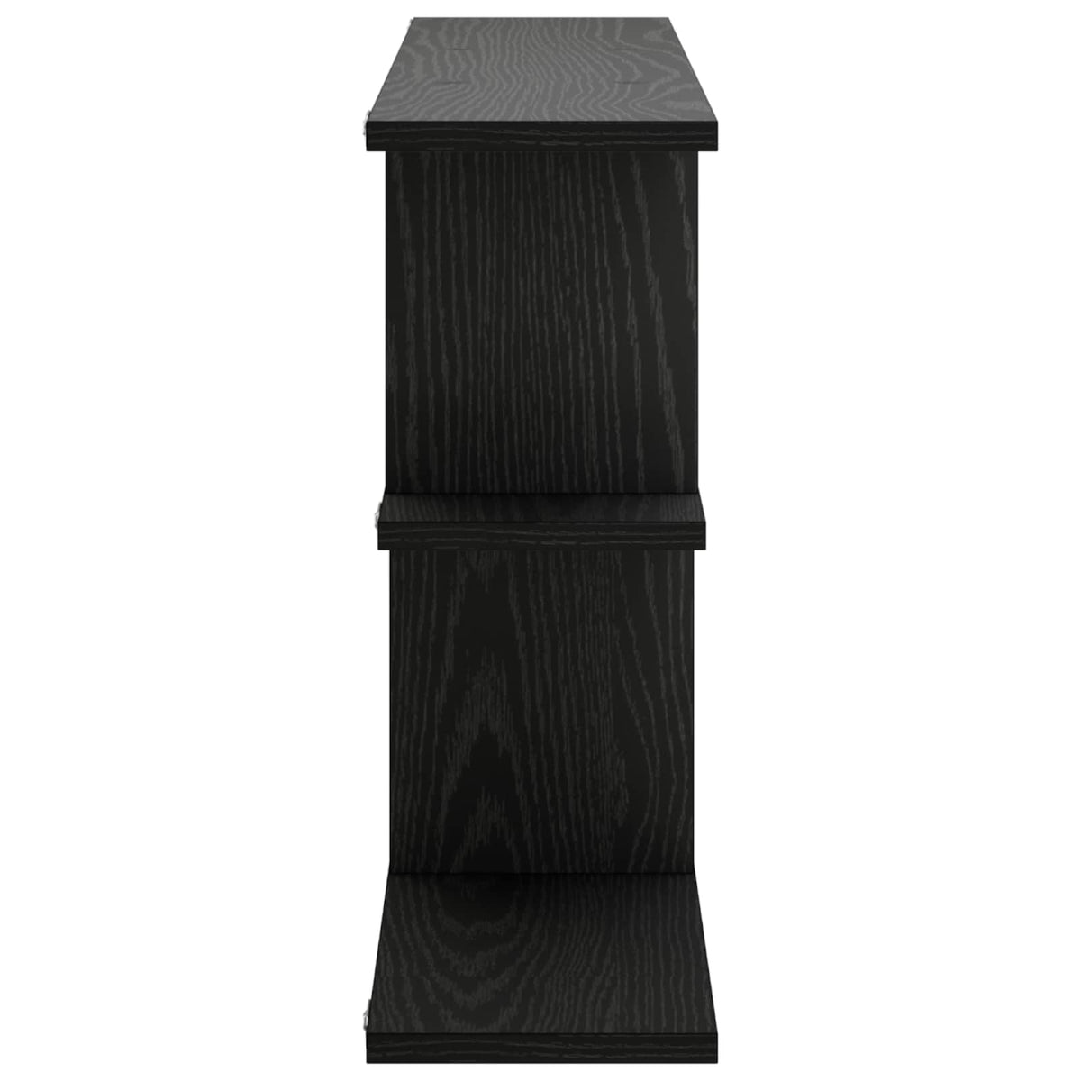 Zidna polica Crni hrast 100 x 17 x 45.5 cm prerađeno drvo
