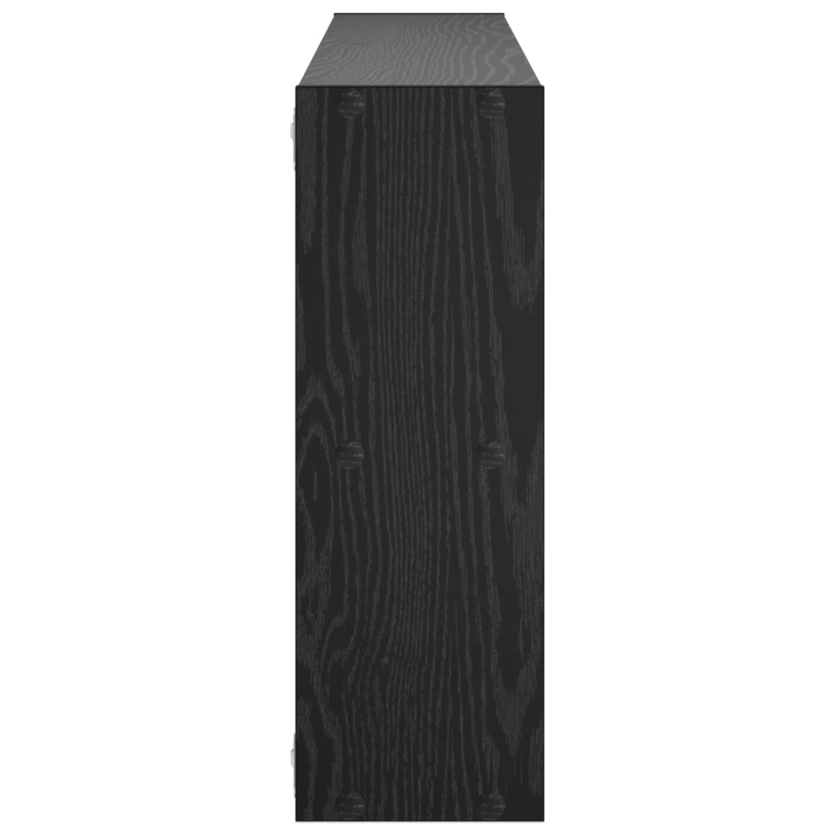 Polica na zidu Crni hrast 102 x 17 x 50 cm Konstruirano drvo