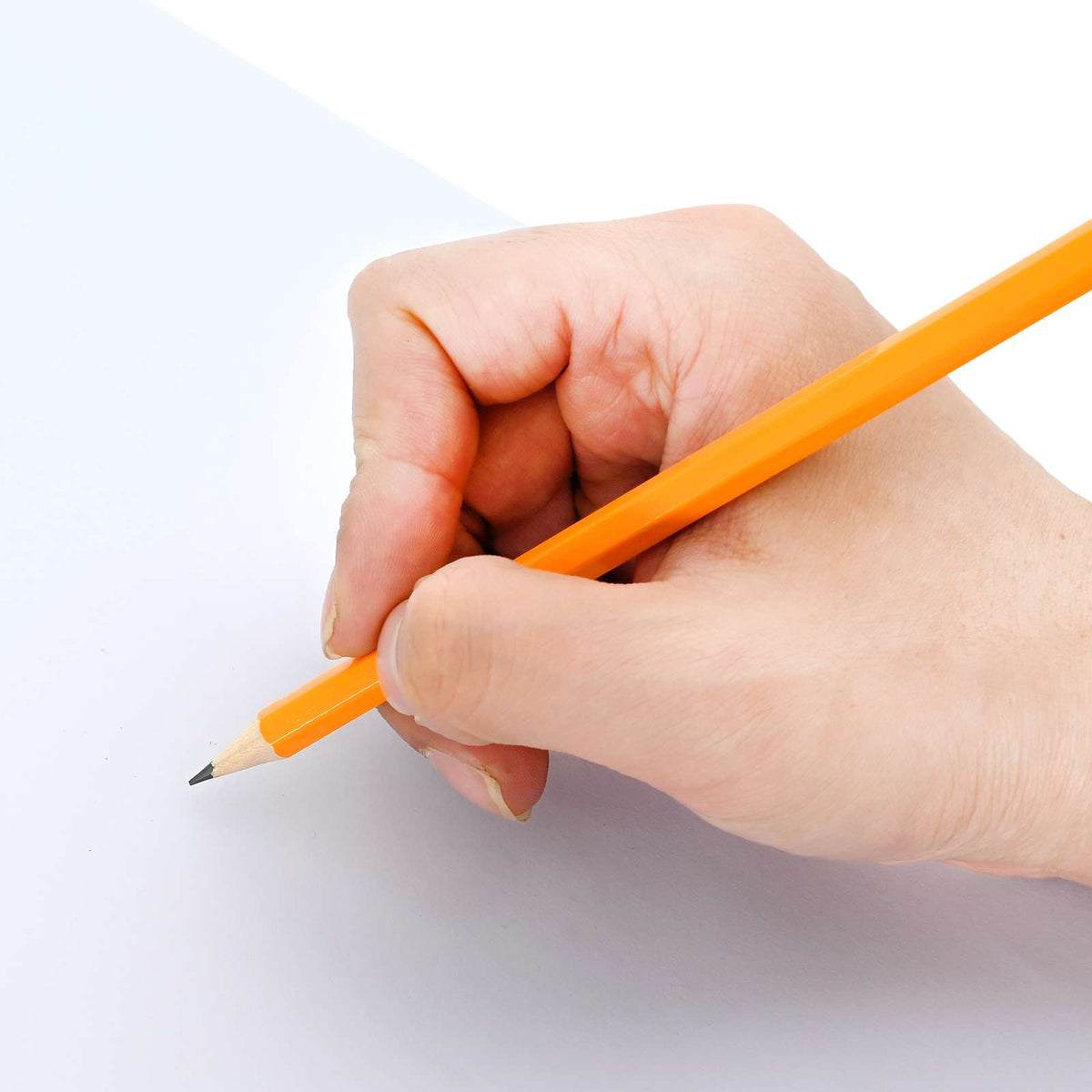 HB Olovke Ø 0,7 x 18,5 cm Žuta Čvrsta drvo topole
