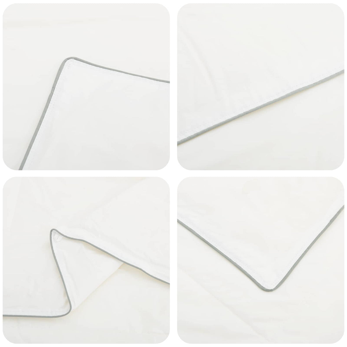 90% guska dol set FULDA 2 kom. 140 x 200 cm Zima 300 GSM Bijela