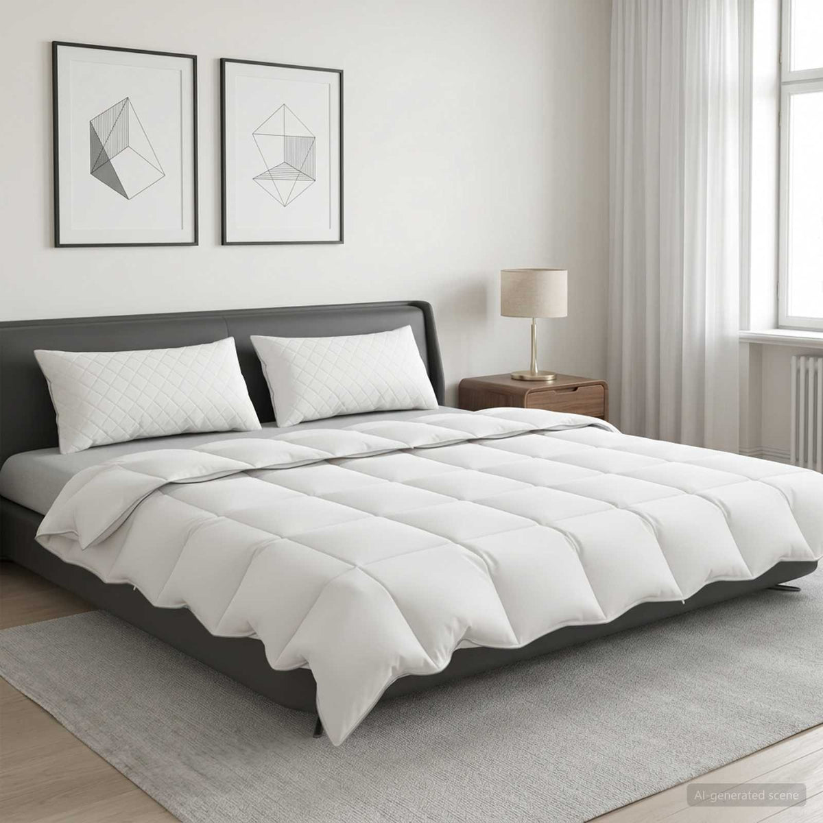 90% guska dol set FULDA 3 kom. 200 x 240 cm Ljeto 100 GSM