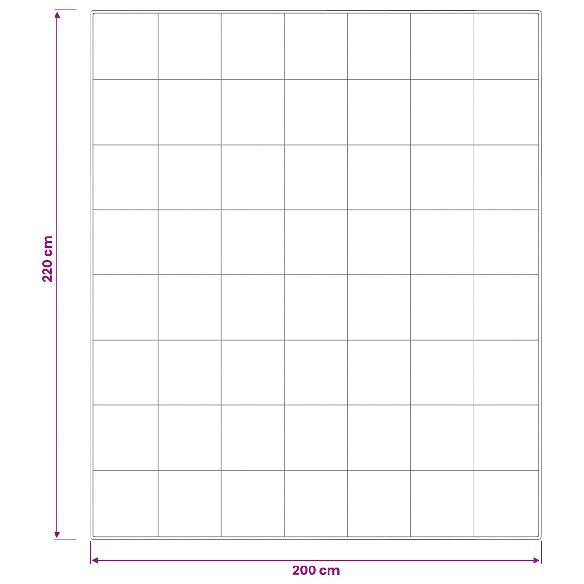 90% guska dol set FULDA 3 kom. 200 x 220 cm Ljeto 100 GSM