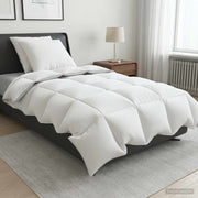 90% guska dol set FULDA 3 kom. 140 x 220 cm Zima 300 GSM Bijela