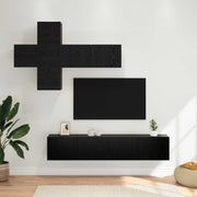 Set TV komoda Zidne 3 pcs Konstruirano drvo