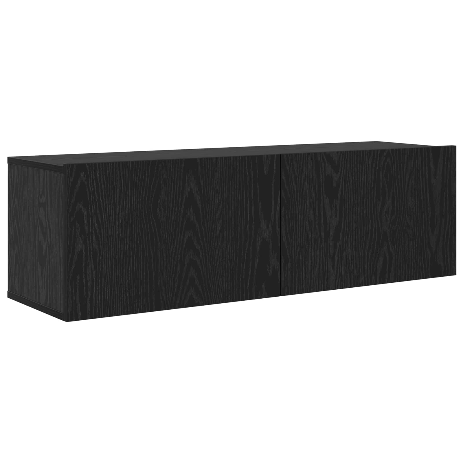 Set TV komoda 8 pcs 100 x 30 x 30 cm Crni hrast