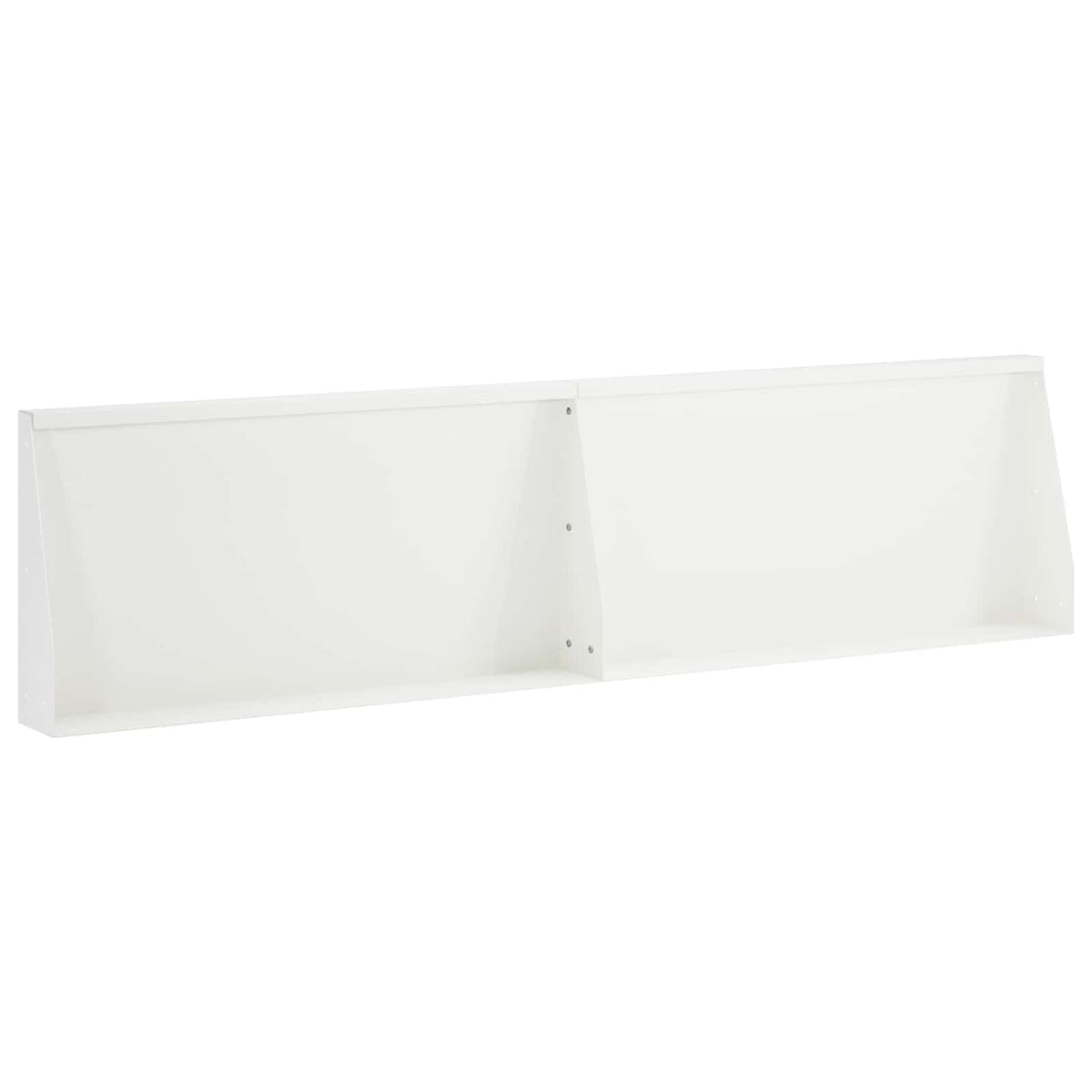 Zid za zadržavanje 2 kom. 80 x 12 x 30 cm Čelik Bijela