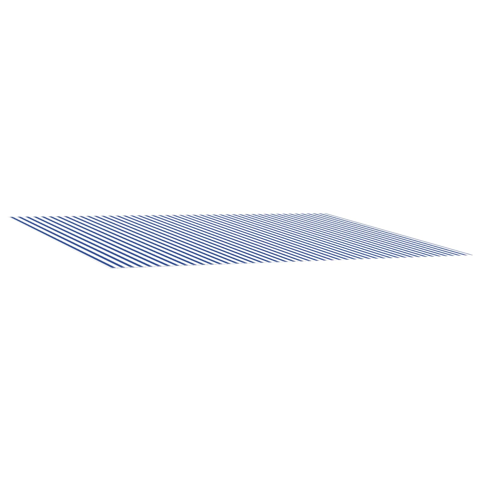 Zamjensko platno za tendu Plava i bijela 350 x 250 cm Poliester