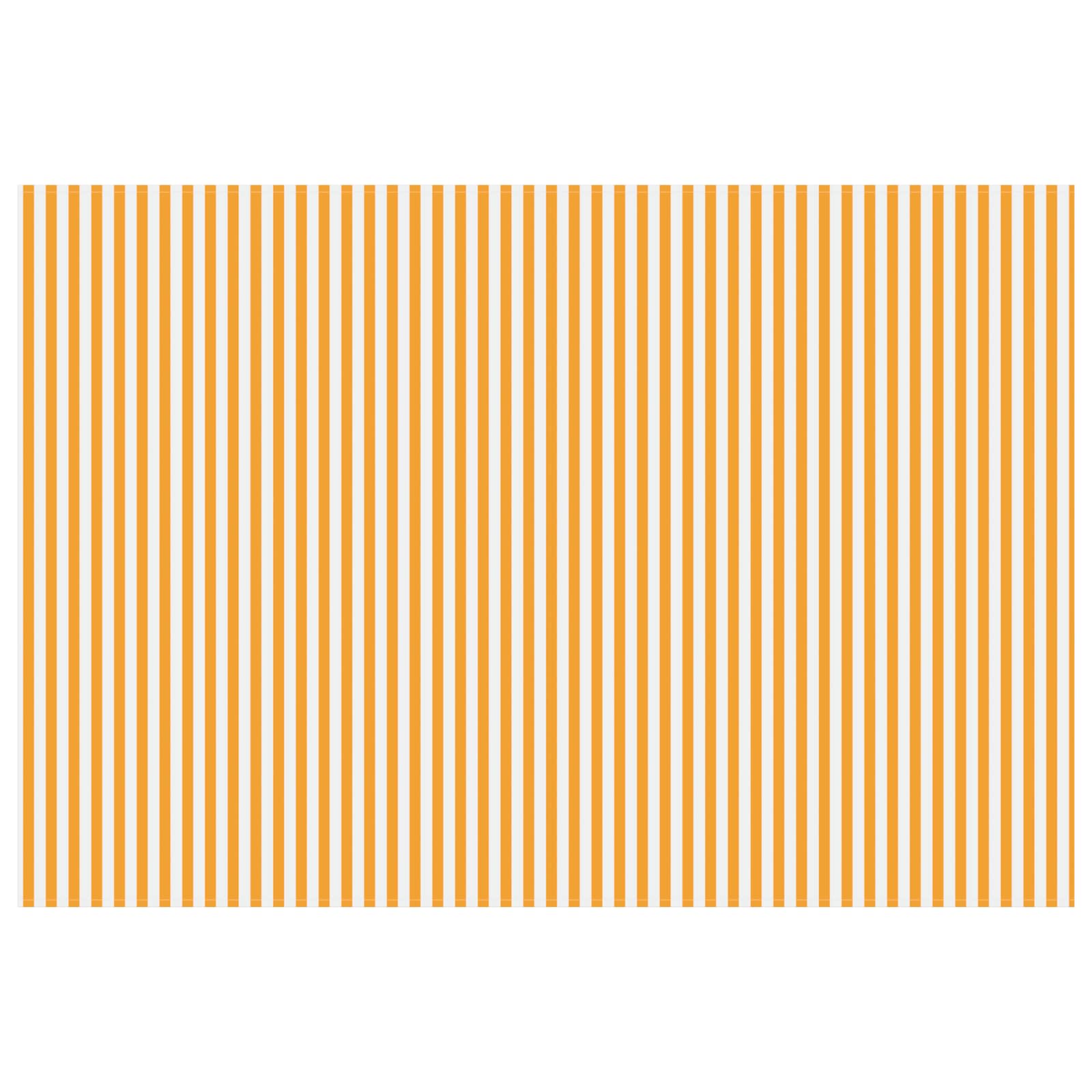 Zamjensko platno za tendu Žuta i bijela 450 × 350 cm Poliester