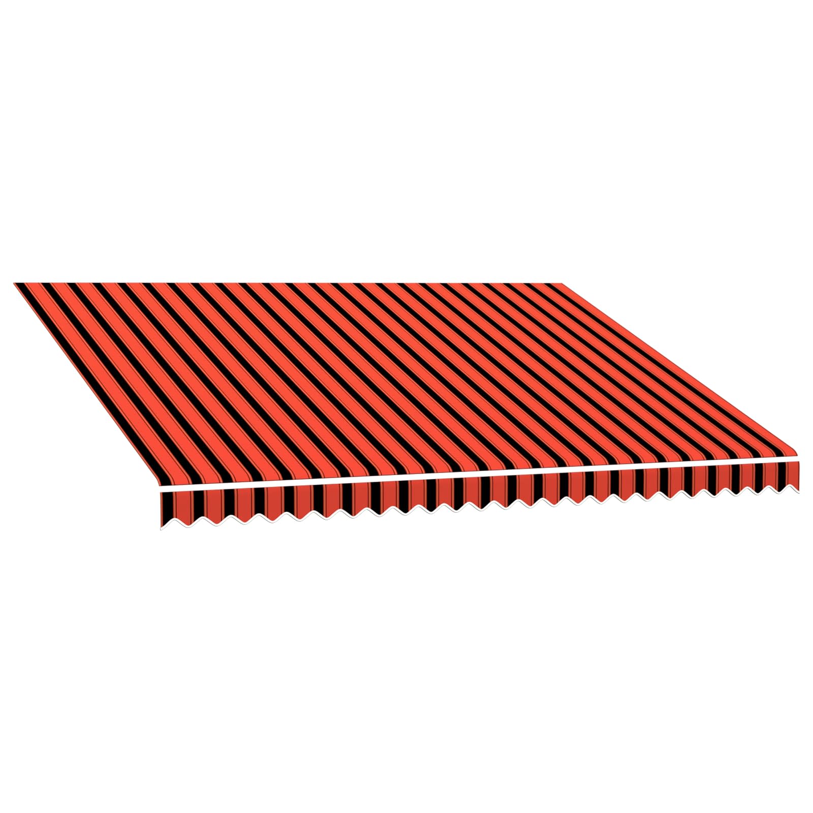 Zamjensko platno za tendu Narančasta i smeđa 350 x 250 cm