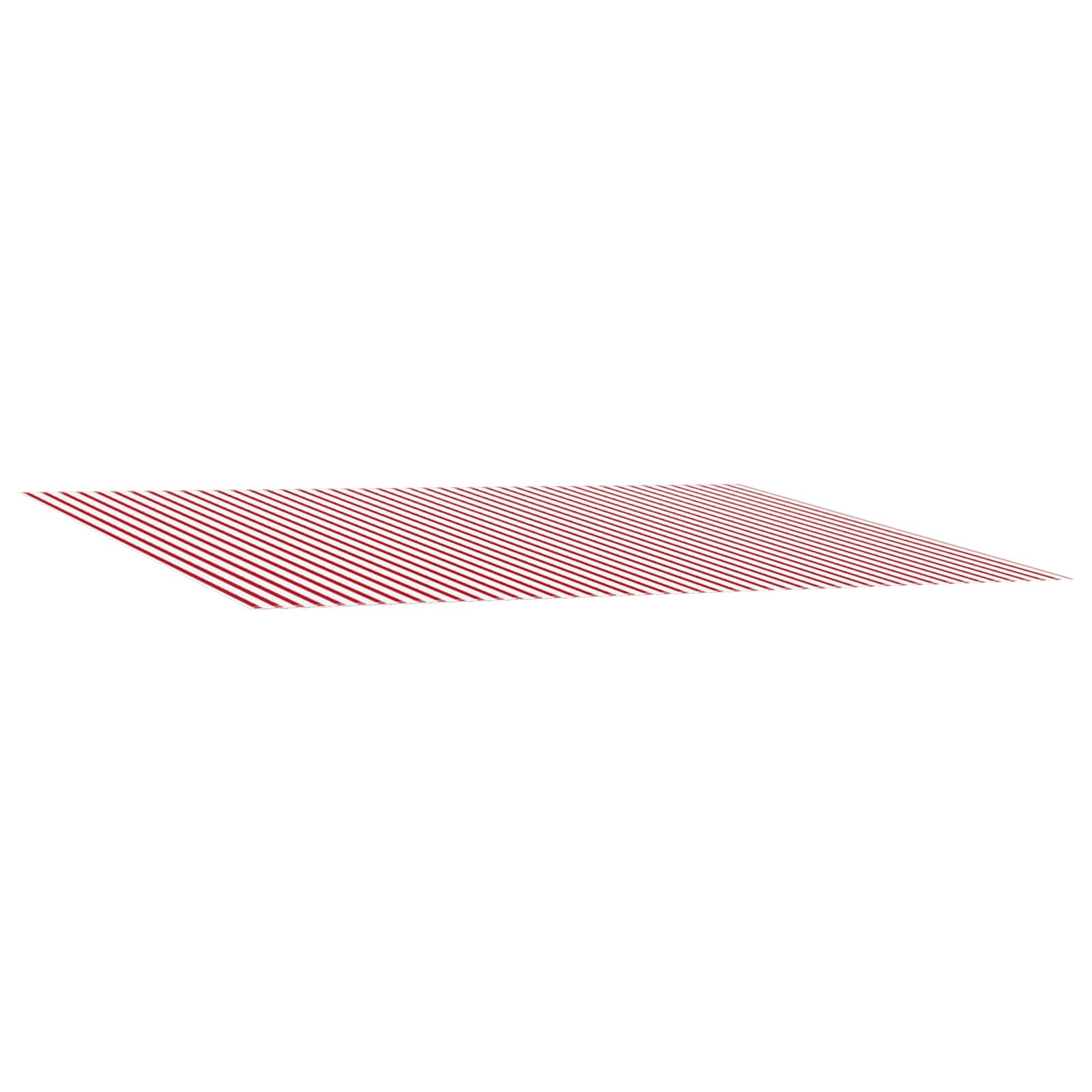 Zamjensko platno za tendu Crvena i bijela 500 × 350 cm