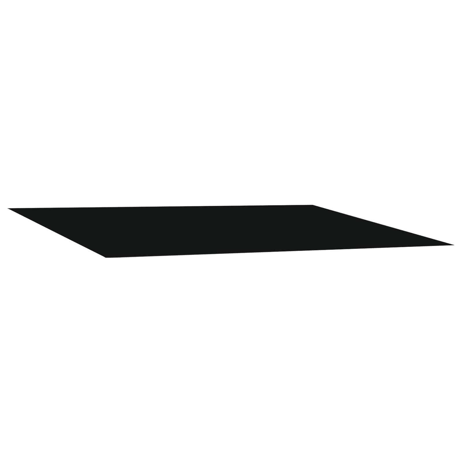Zamjensko platno za tendu Crna 350 x 250 cm Poliester