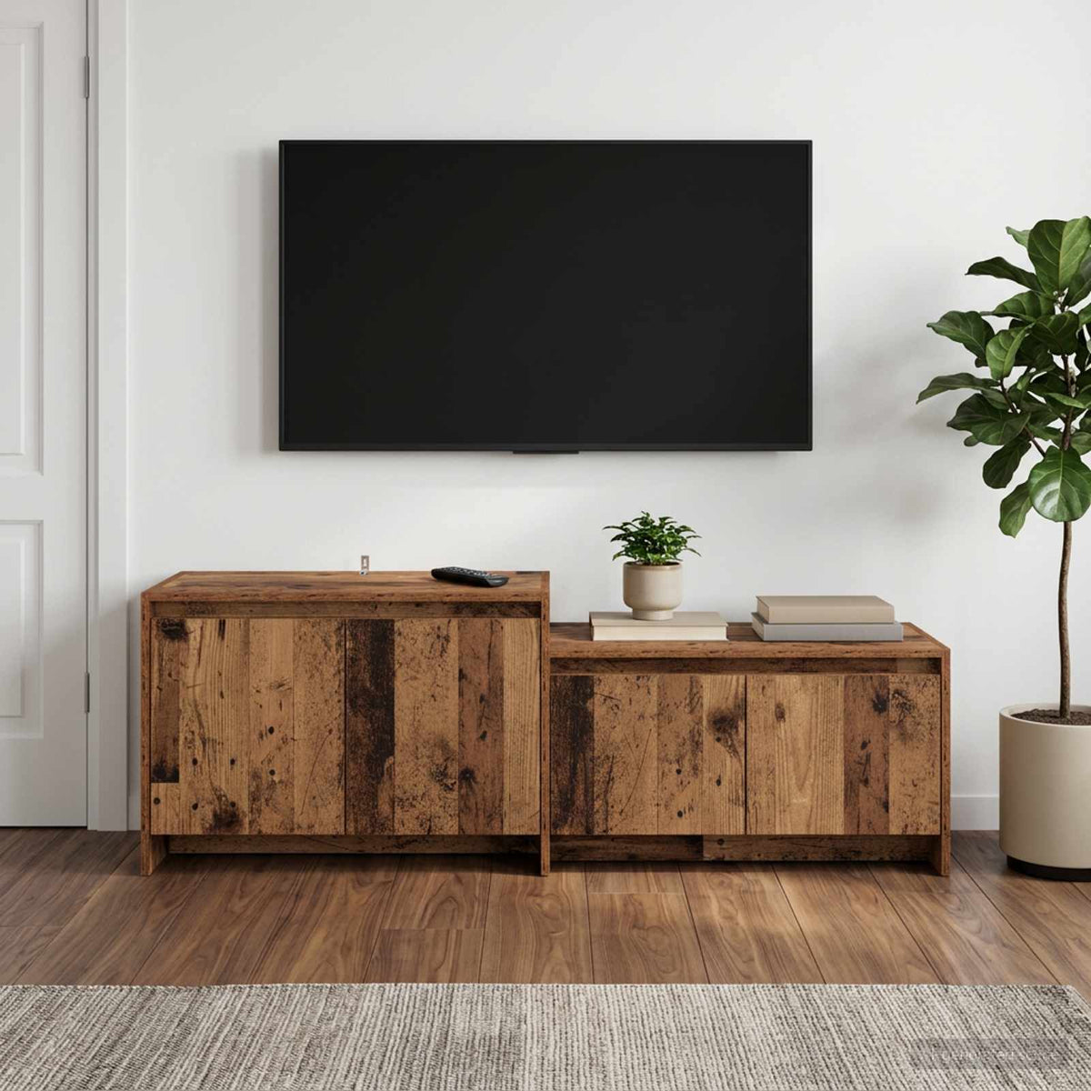 TV ormarić 146,5x35x50 cm konstruirano drvo
