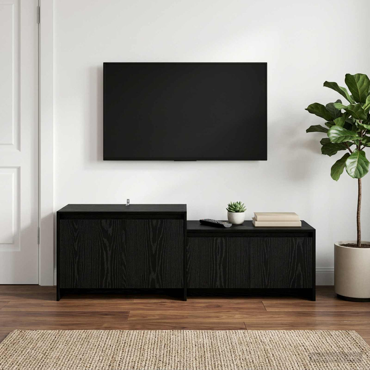 TV ormarić 146,5x35x50 cm konstruirano drvo