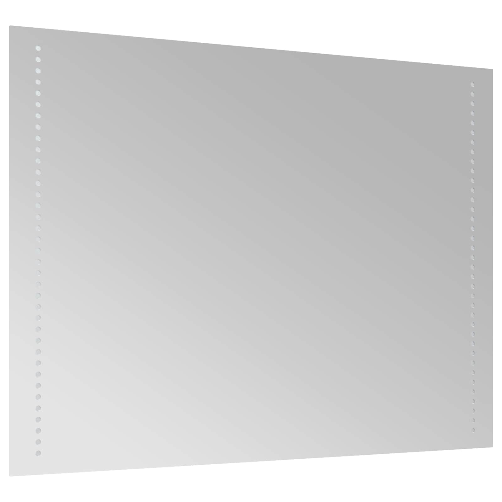 LED kupaonsko ogledalo *Transparent*an 80 x 60 cm Pravokutni