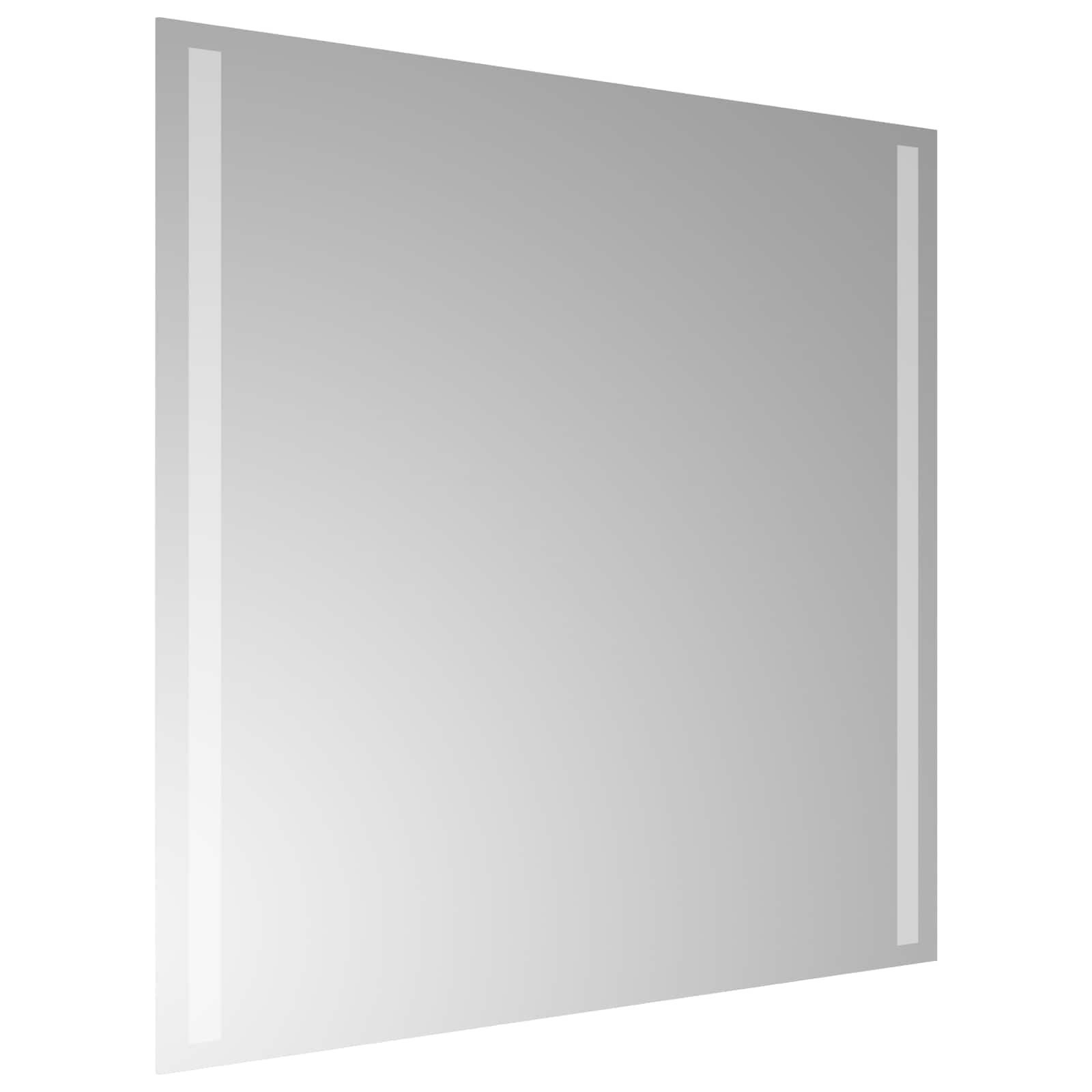 LED kupaonsko ogledalo s ogledalom *Transparent*an 60 x 60 cm
