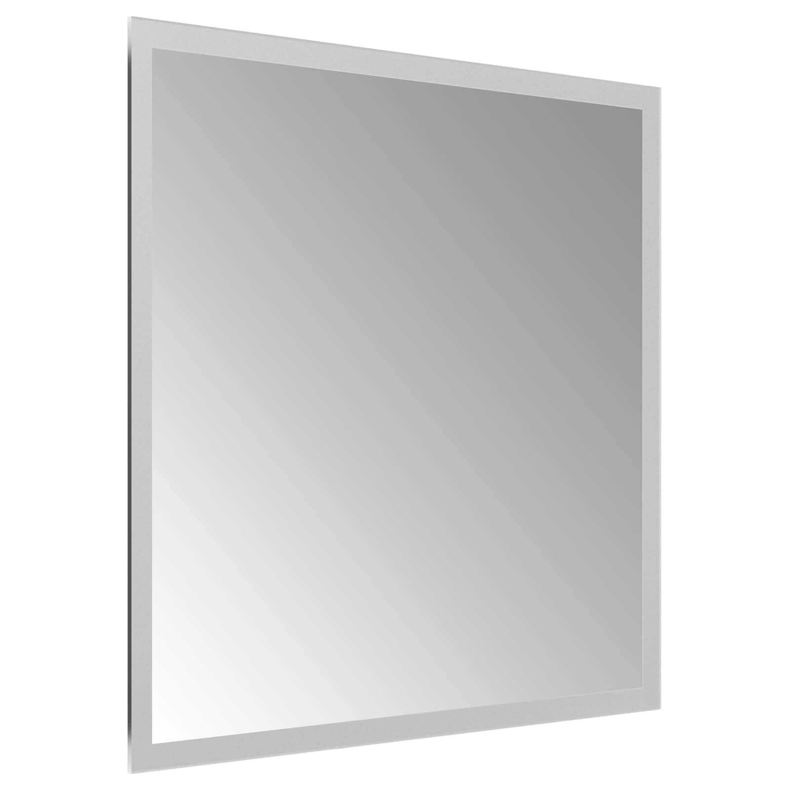LED kupaonsko ogledalo s ogledalom *Transparent*an 40 x 40 cm