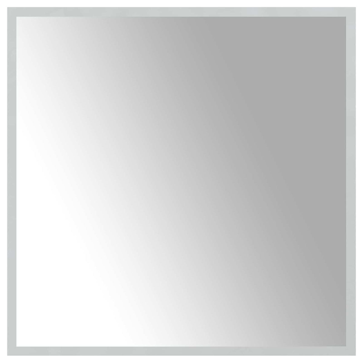 LED kupaonsko ogledalo s ogledalom *Transparent*an 60 x 60 cm