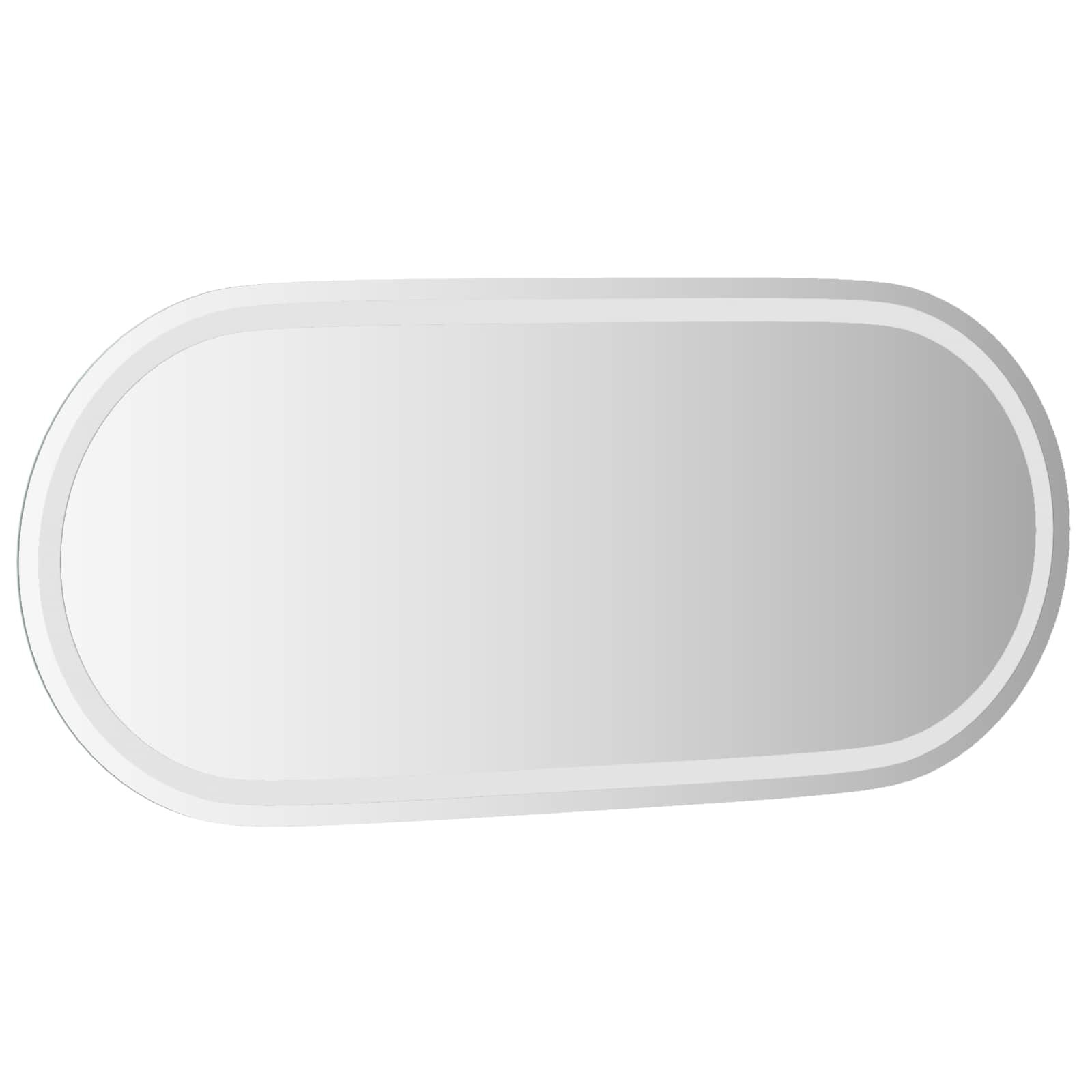 LED kupaonsko ogledalo s ogledalom *Transparent*an 100 x 45 cm