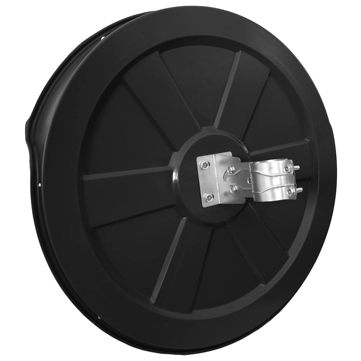 Van镜 za promet Crna Ø75 cm Polikarbonat