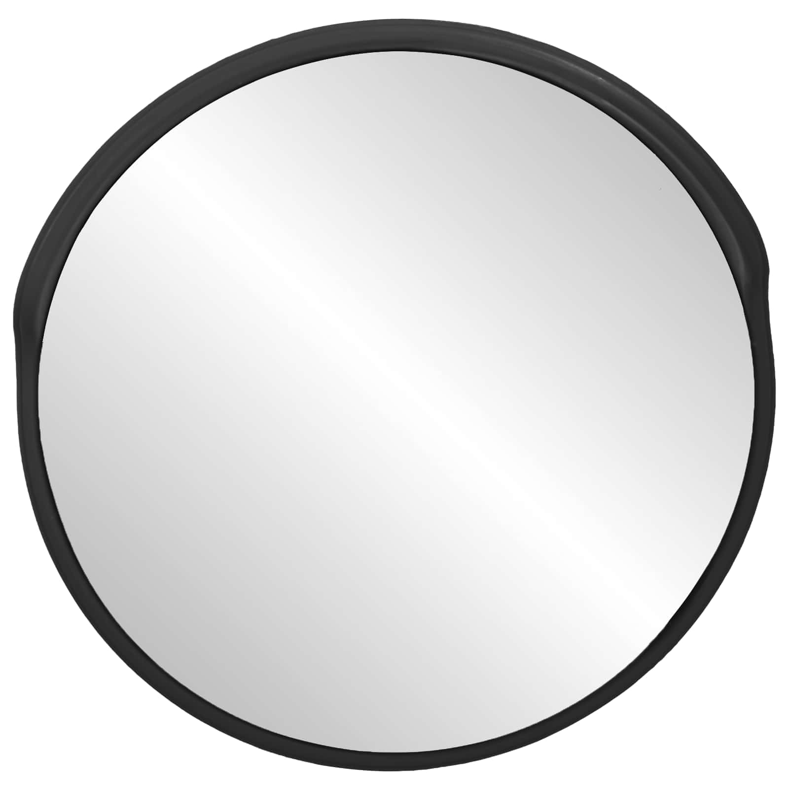 Van镜 za promet Crna Ø75 cm Polikarbonat