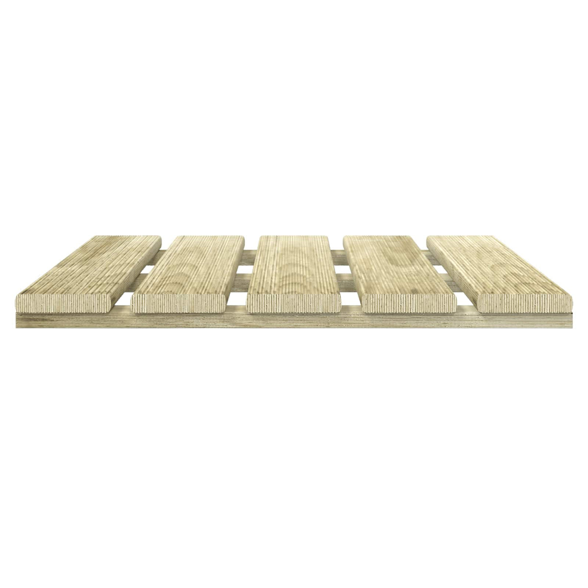 Pločice za decking 30 pcs Zelena 50 x 50 cm