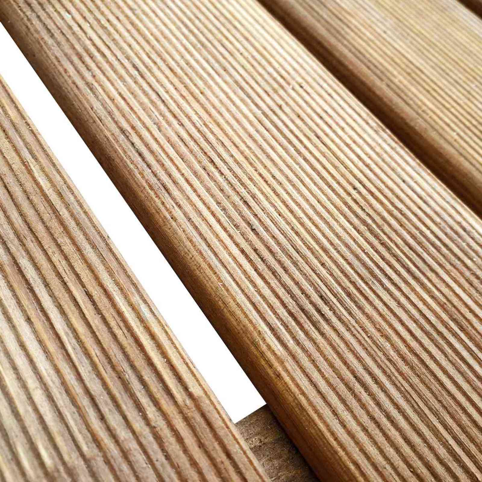 Pločice za decking 18 pcs Smeđa 50 x 50 cm