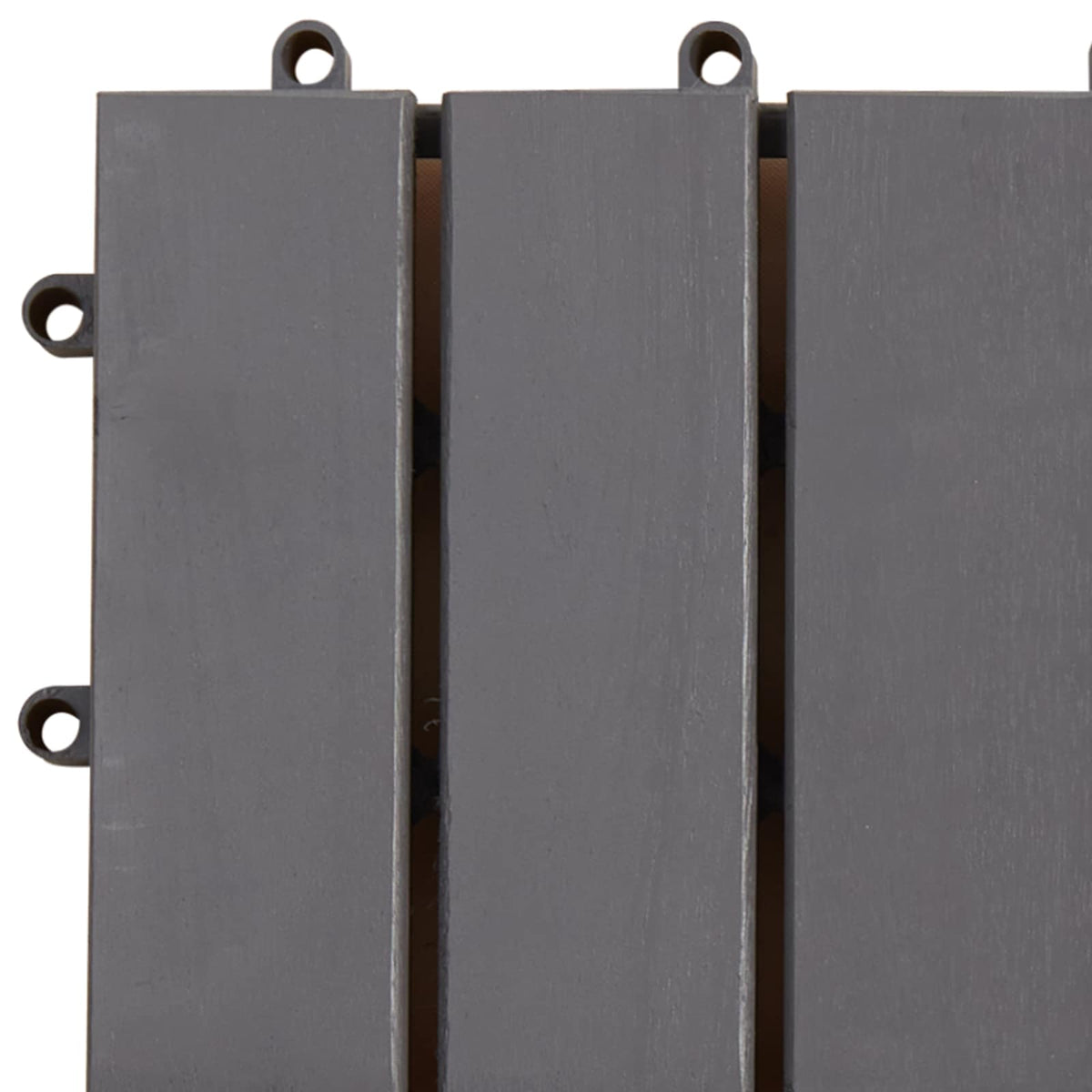 Pločice za decking 20 pcs Siva 30 x 30 cm Acacijsko drvo