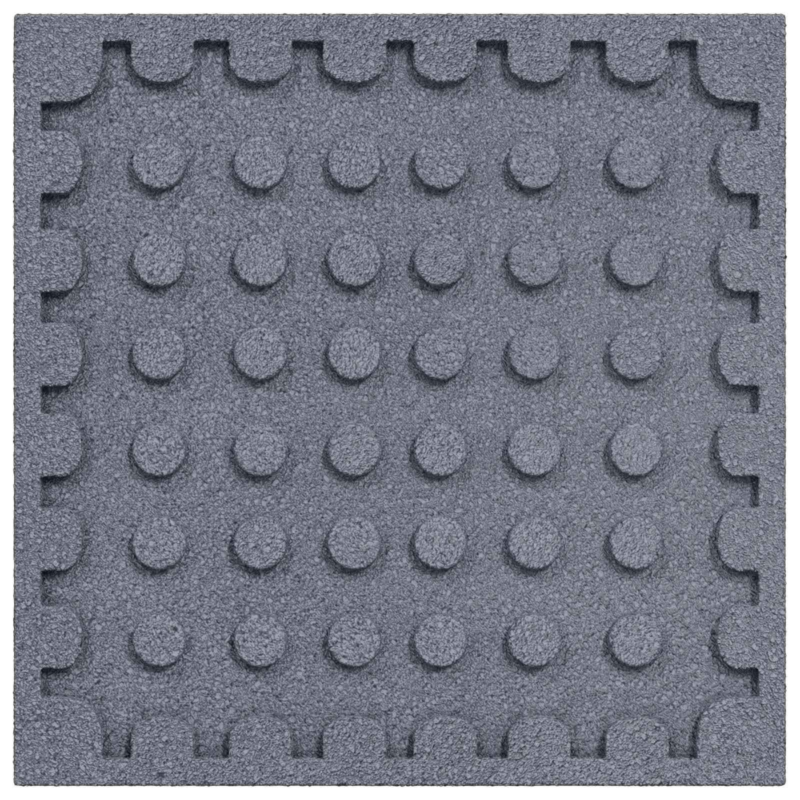 Ploče za zaštitu od padova 24 pcs Siva 50 x 50 cm Guma