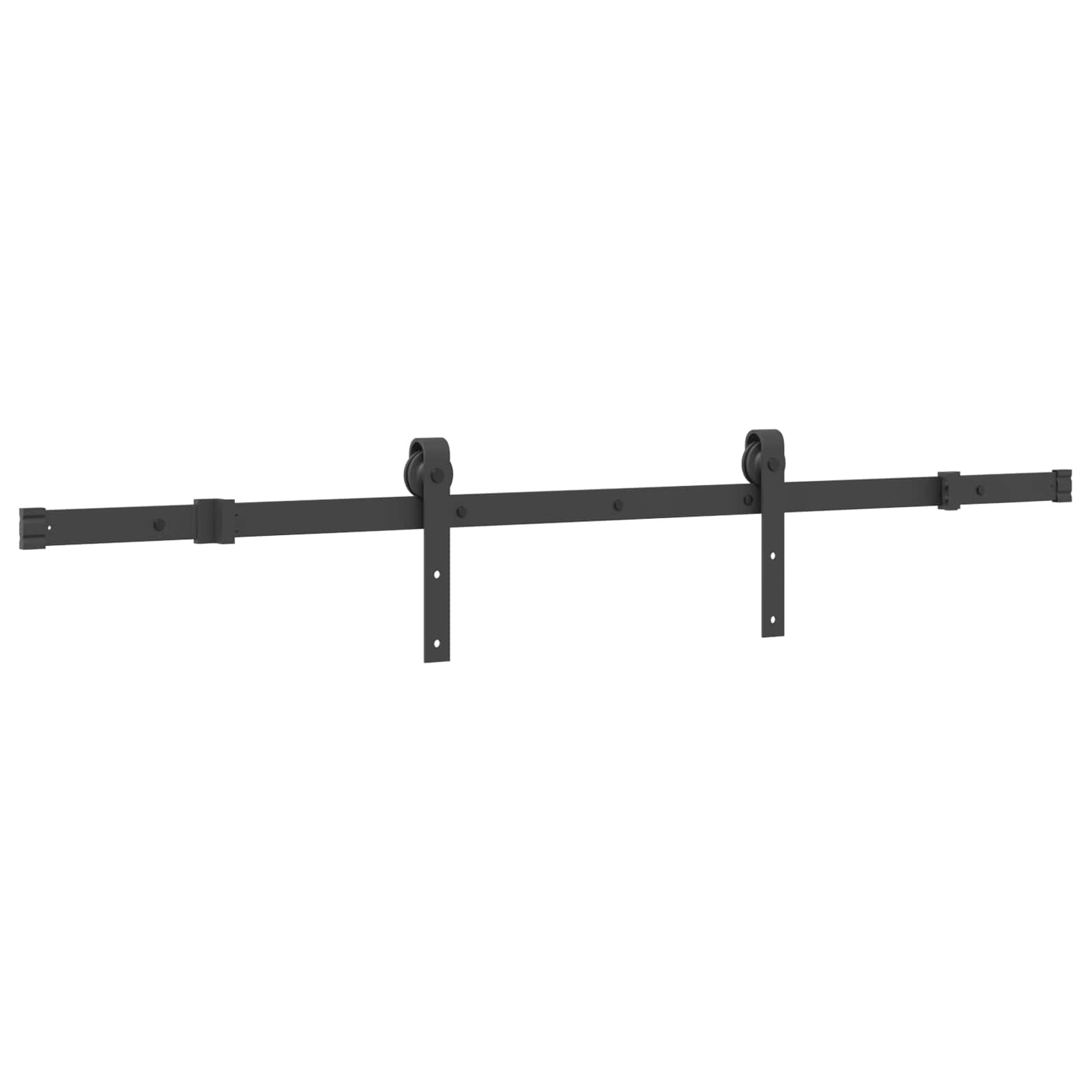 Klizna vrata NARVIK Prirodna i crna 85 x 210 cm (152,5 cm)