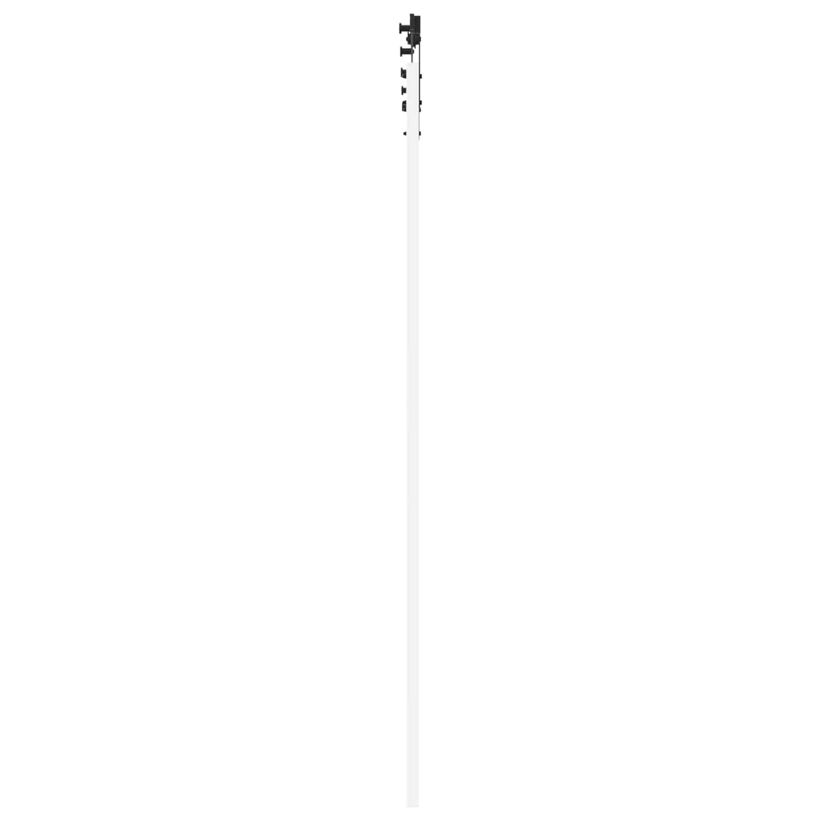 Klizna vrata Bijela i crna 83 x 232 cm Masivna borovina