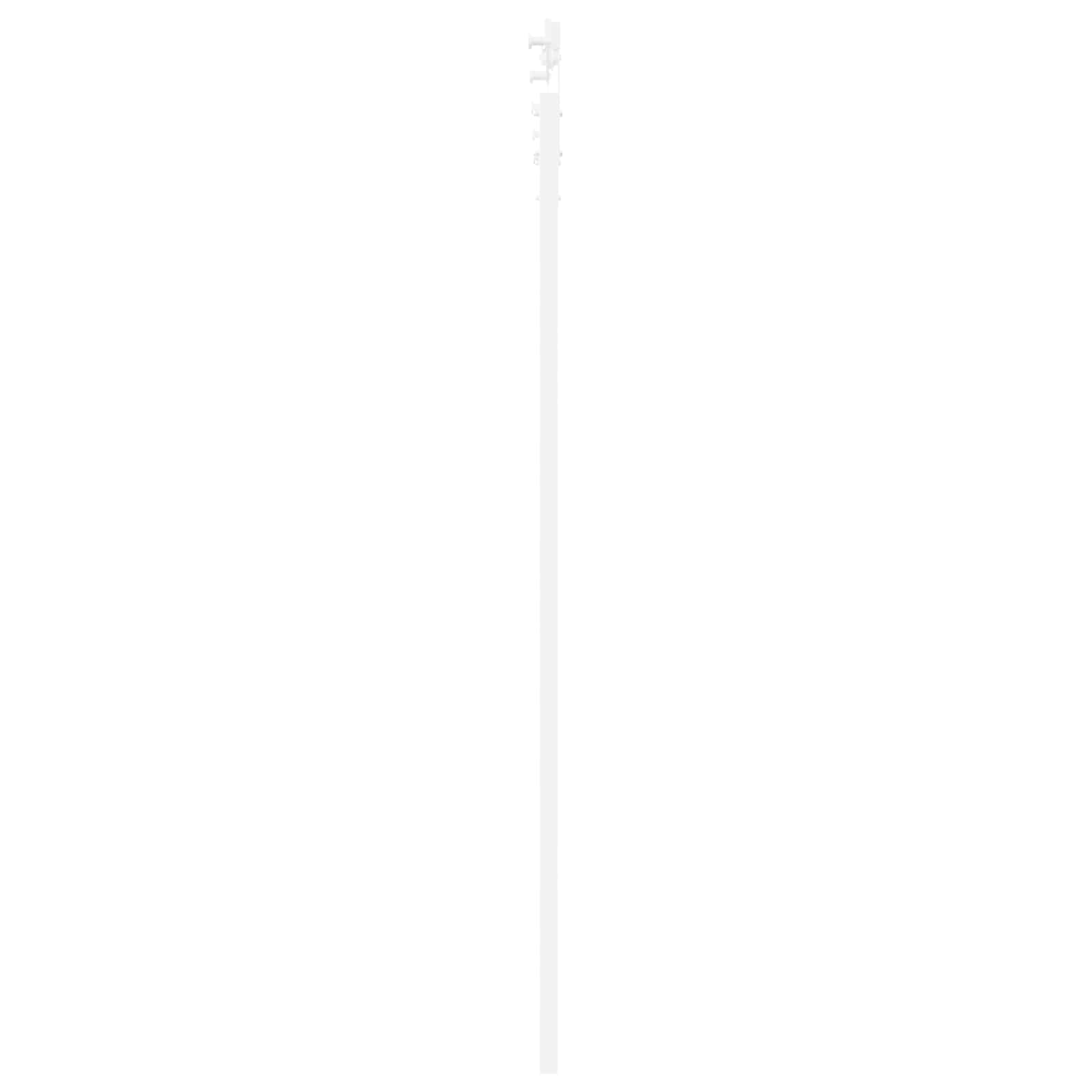 Klizna vrata Bijela 83 x 202 cm Masivna borovina