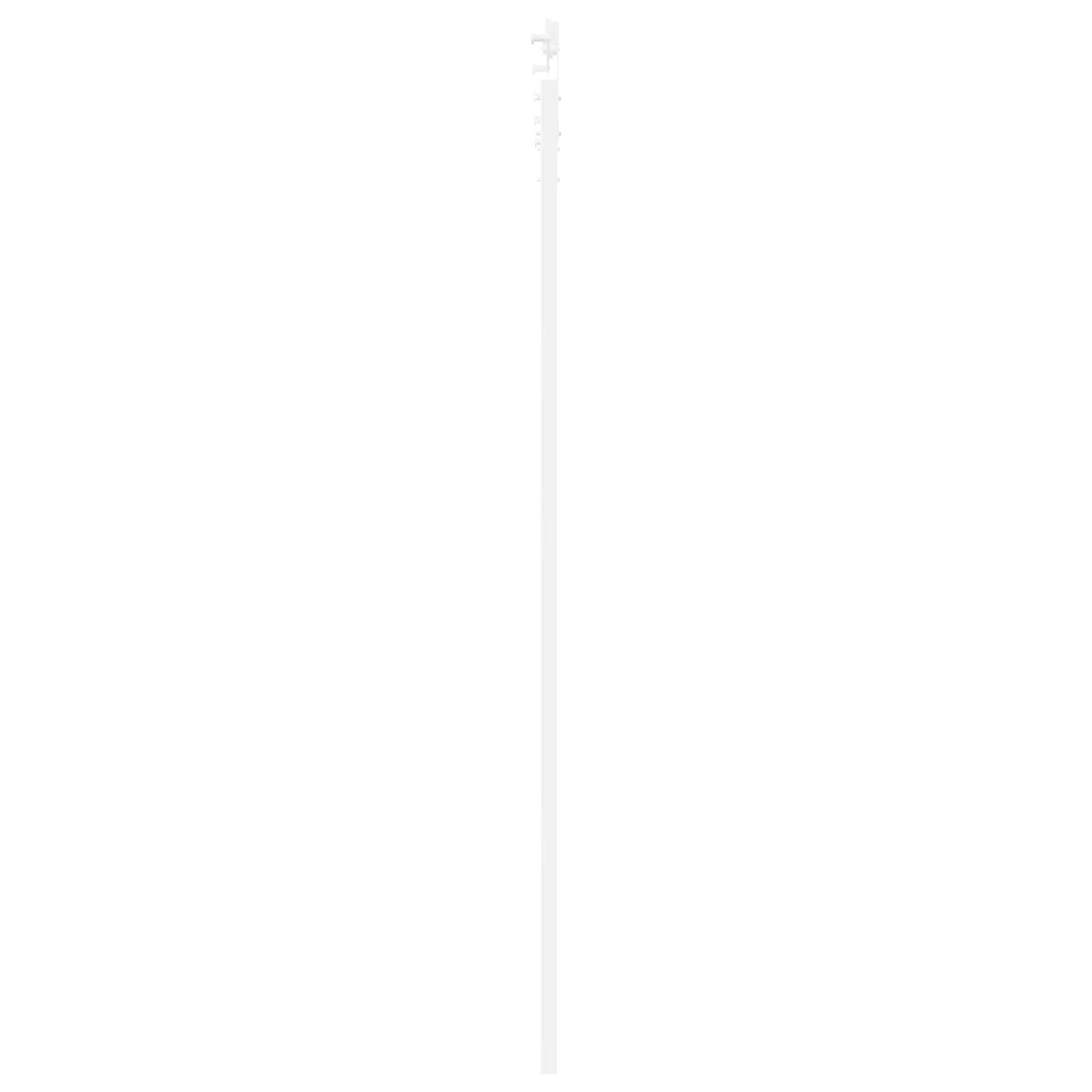 Klizna vrata Bijela 83 x 232 cm Masivna borovina
