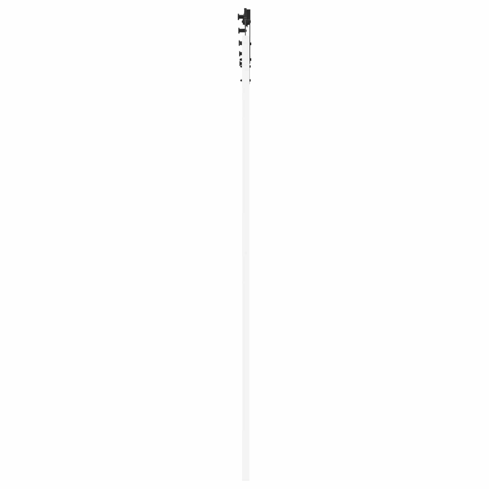 Klizna vrata Bijela 83 x 232 cm Masivna borovina