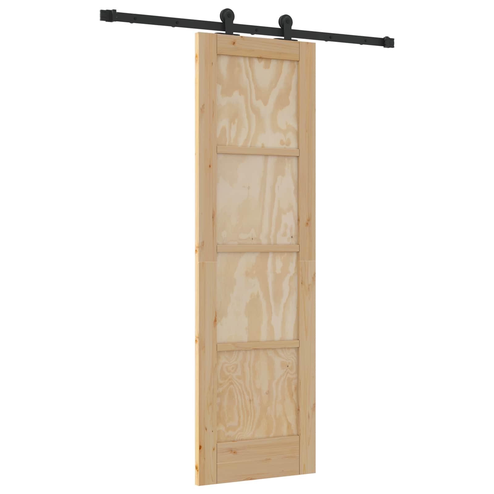 Klizna vrata ORKDAL Prirodna 61 x 198,5 cm Masivna borovina