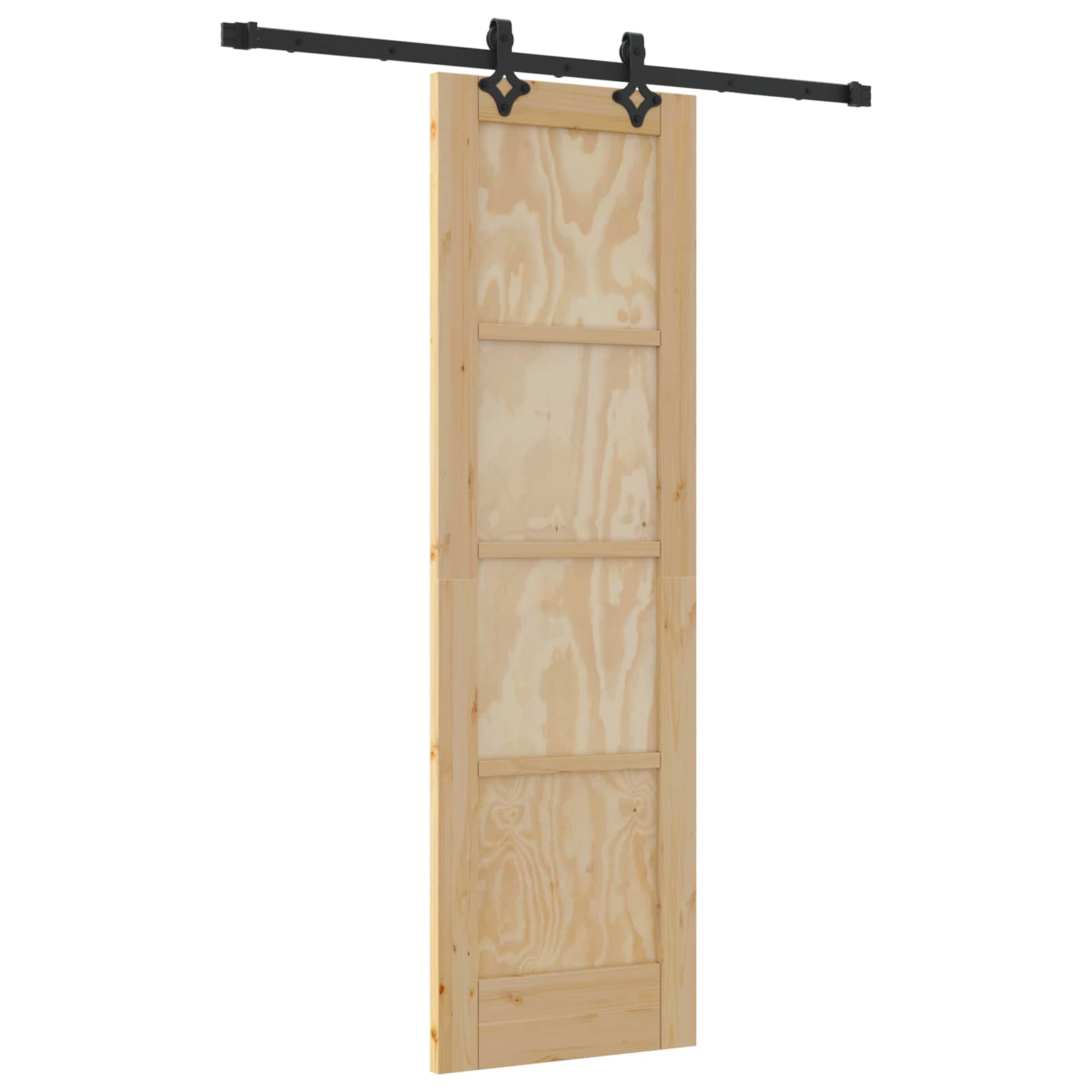 Klizna vrata ORKDAL Prirodna 61 x 198,5 cm Masivna borovina