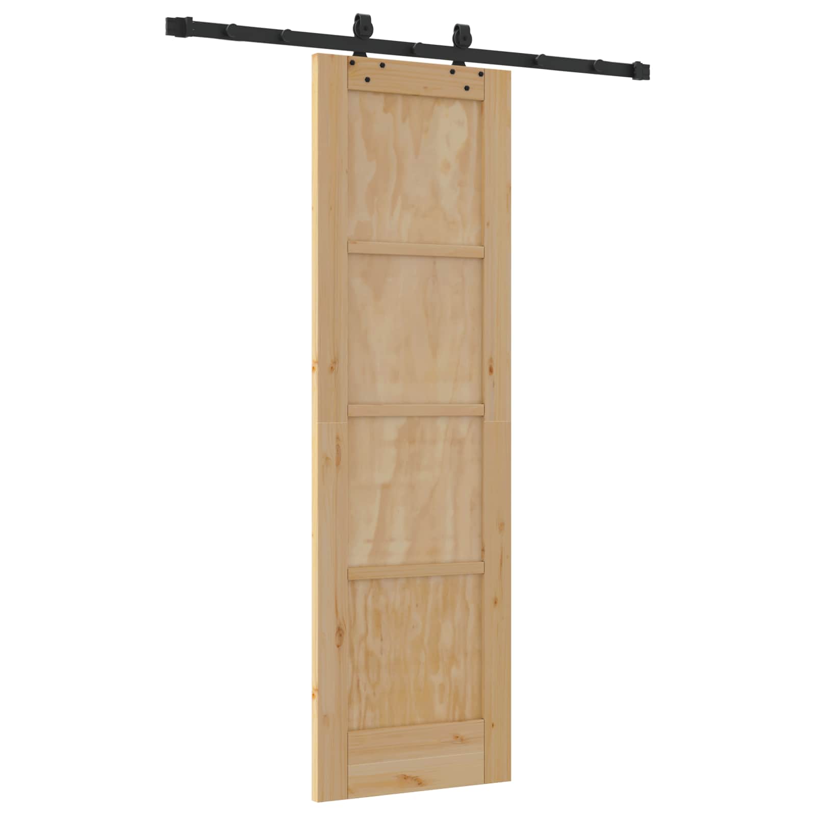 Klizna vrata ORKDAL Prirodna 61 x 198,5 cm Masivna borovina