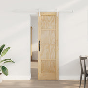 Klizna vrata ORKDAL Prirodna i bijela 61 x 198,5 cm
